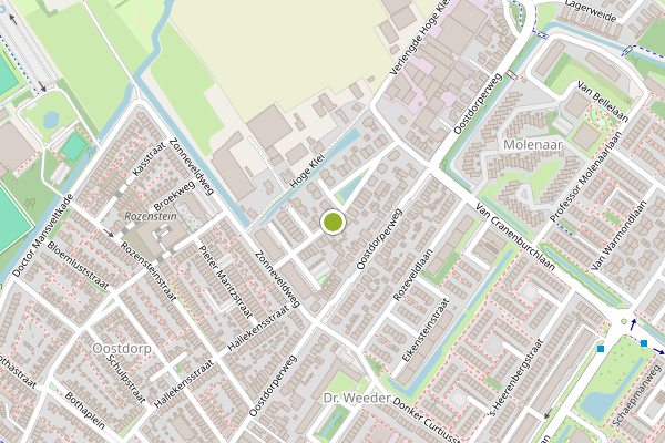 Ambulance-melding op Vorenbroekstraat, Wassenaar op 5 augustus, kaart-overzicht