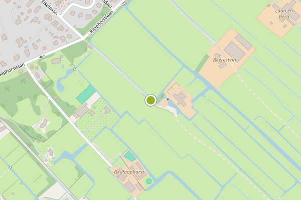 Ambulance-melding op Eikenlaan, Wassenaar op 6 augustus, kaart-overzicht