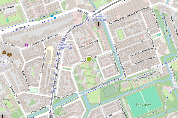 Ambulance-melding op Ru Paréstraat, Den Haag op 20 mei, kaart-overzicht