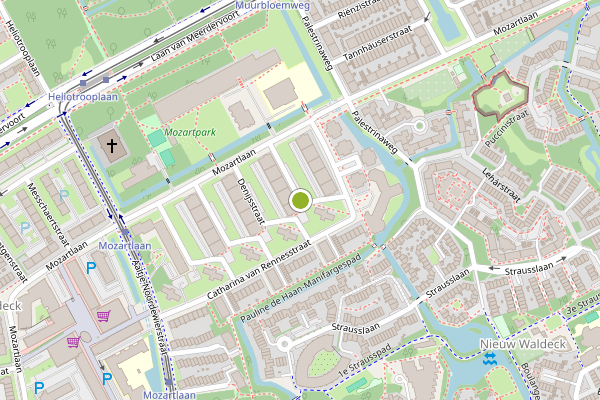 Ambulance-melding op Jacques Urlusstraat, Den Haag op 6 augustus, kaart-overzicht