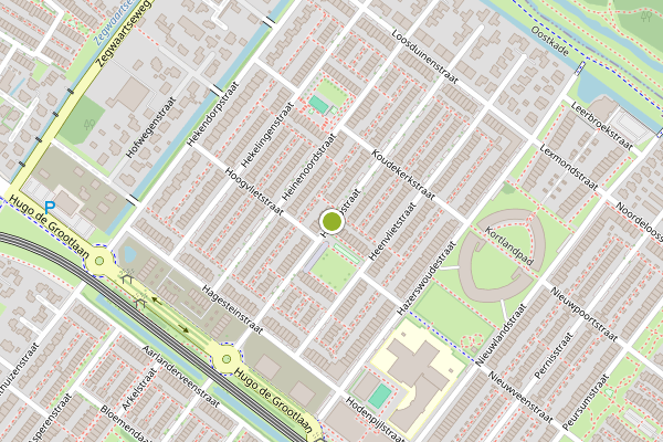 Ambulance-melding op Heicopstraat, Zoetermeer op 6 augustus, kaart-overzicht