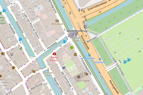 Ambulance-melding op praktijk, Den Haag op 6 augustus, kaart-overzicht