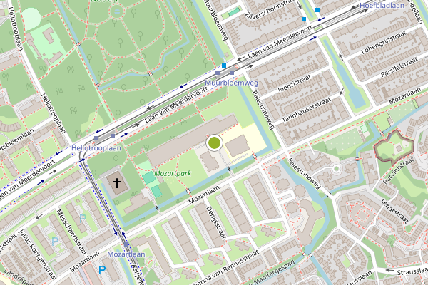 Ambulance-melding op Robert Stolzplantsoen, Den Haag op 6 augustus, kaart-overzicht
