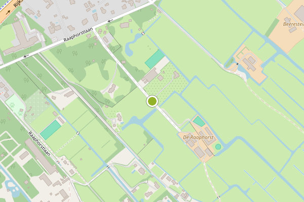 Ambulance-melding op Raaphorstlaan, Wassenaar op 6 augustus, kaart-overzicht