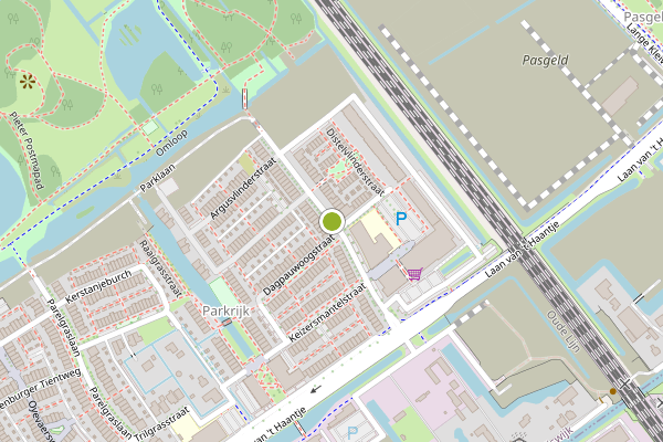 Ambulance-melding op Parelmoervlinderlaan, Rijswijk op 6 augustus, kaart-overzicht