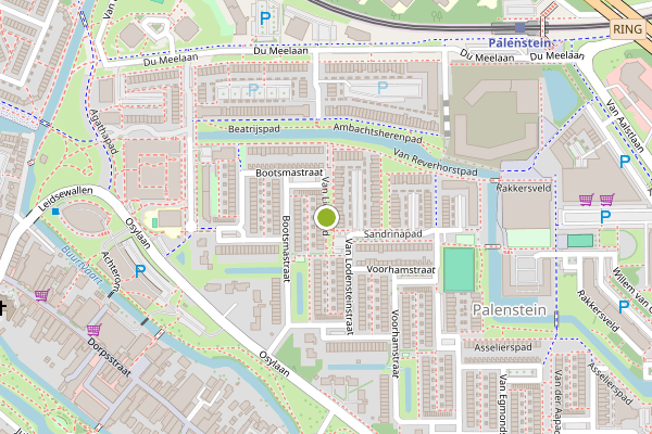 Ambulance-melding op Van Lierepad, Zoetermeer op 7 augustus, kaart-overzicht