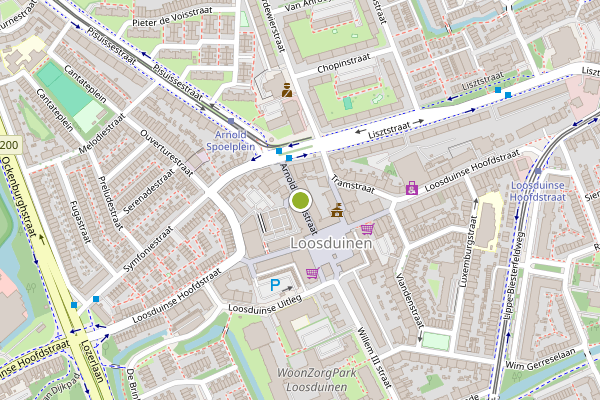 Ambulance-melding op Arnold Spoelstraat, Den Haag op 7 augustus, kaart-overzicht