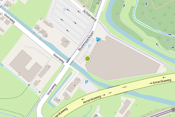 Ambulance-melding op Voorweg, Zoetermeer op 7 augustus, kaart-overzicht
