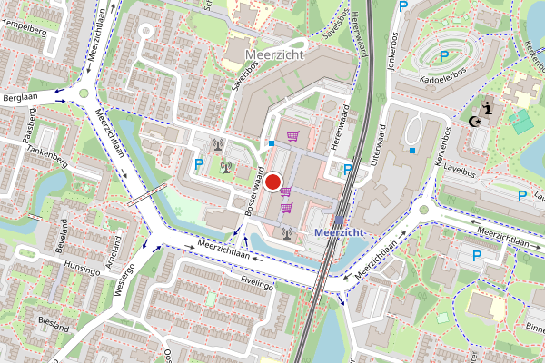 Brandweer-melding op Bagijnenwaard, Zoetermeer op 7 augustus, kaart-overzicht