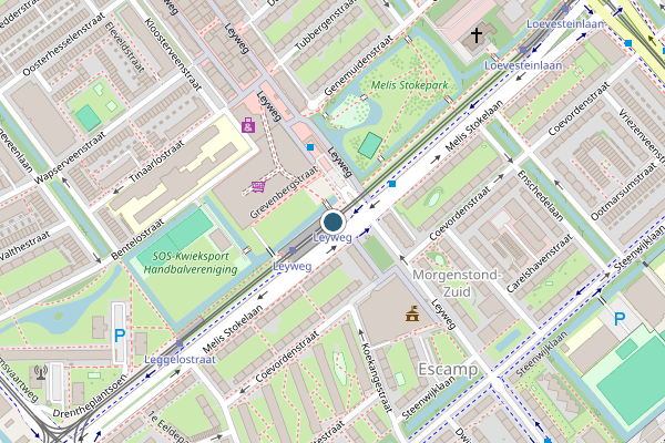 Ambulance + Politie samen ter plaatse op Melis Stokelaan, Den Haag op 7 augustus, kaart-overzicht nieuws-bericht