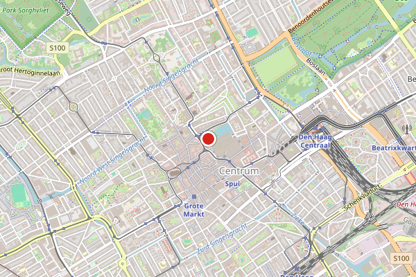 Brandweer-melding op Den Haag op 21 mei, kaart-overzicht