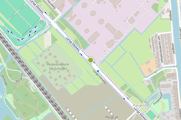 Ambulance-melding op Lange Kleiweg, Rijswijk op 23 mei, kaart-overzicht