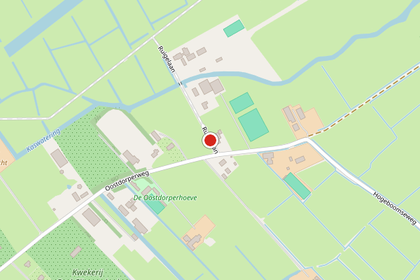 Brandweer-melding op Ruigelaan, Wassenaar op 25 mei, kaart-overzicht
