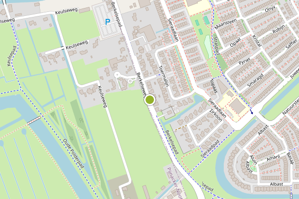 Ambulance-melding op Berkelseweg, Zoetermeer op 25 mei, kaart-overzicht