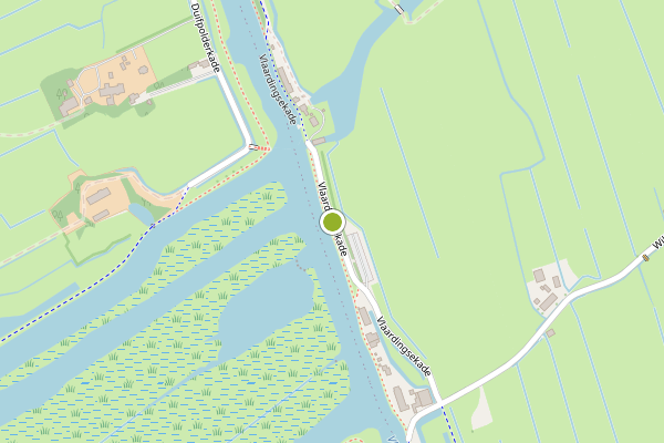 Ambulance-melding op Vlaardingsekade, Schipluiden op 26 mei, kaart-overzicht