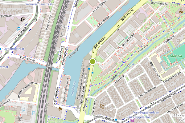 Ambulance-melding op Stieltjesstraat, Den Haag op 28 mei, kaart-overzicht