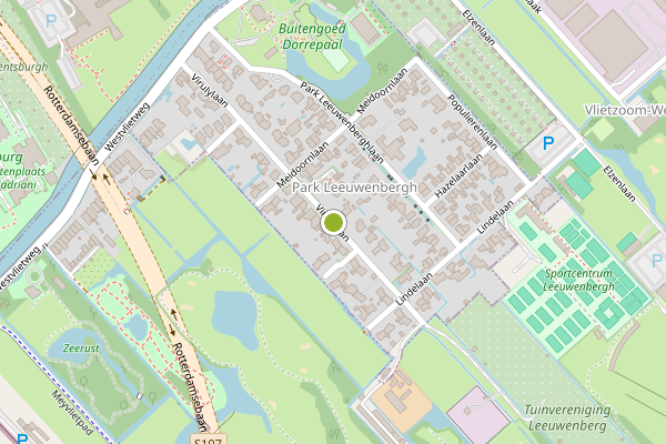 Ambulance-melding op Virulylaan, Den Haag op 28 mei, kaart-overzicht