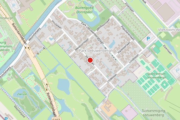 Brandweer-melding op Virulylaan, Den Haag op 28 mei, kaart-overzicht