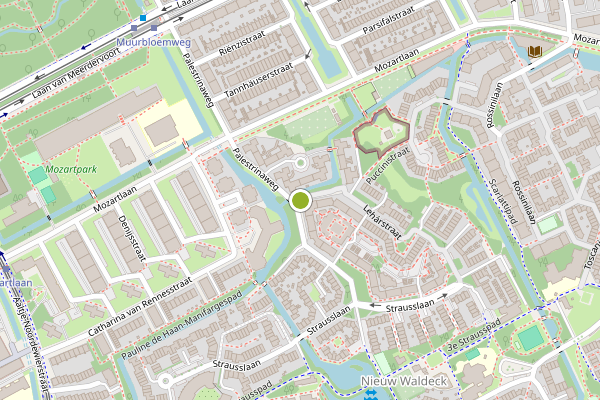Ambulance-melding op Leharstraat, Den Haag op 28 mei, kaart-overzicht