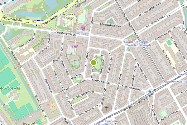 Ambulance-melding op Papaverhof, Den Haag op 28 mei, kaart-overzicht