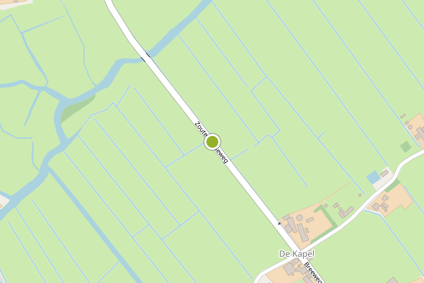 Ambulance-melding op Zouteveenseweg, Schipluiden op 29 mei, kaart-overzicht