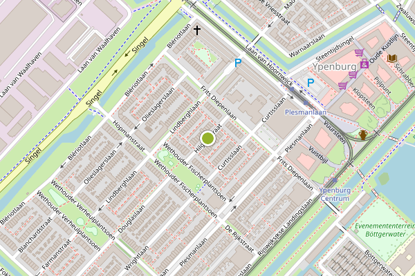 Ambulance-melding op Hilgersstraat, Den Haag op 29 mei, kaart-overzicht