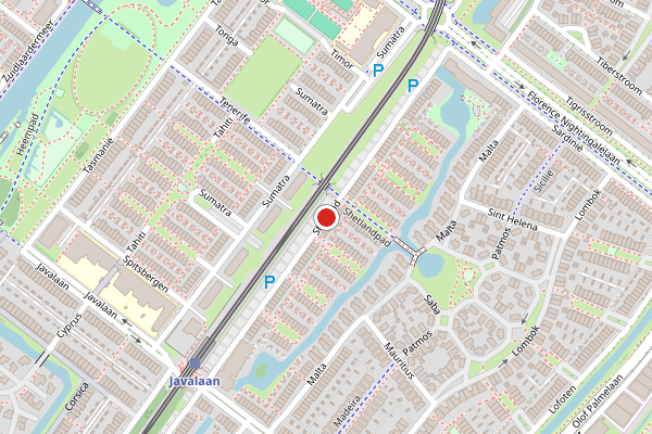 Brandweer-melding op Shetland, Zoetermeer op 29 mei, kaart-overzicht