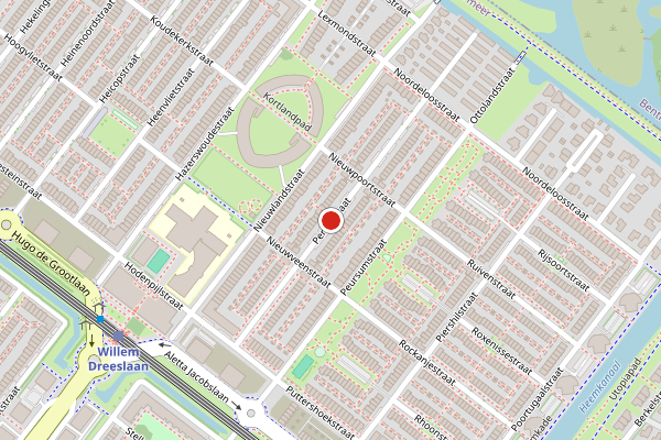 Brandweer-melding op Pernisstraat, Zoetermeer op 29 mei, kaart-overzicht