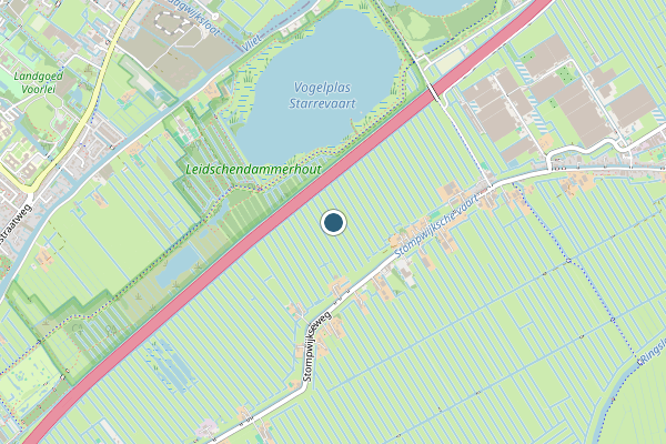 Politie-melding op Leidschendam op 30 mei, kaart-overzicht