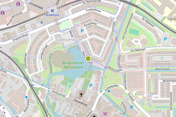Ambulance-melding op Marseillepad, Zoetermeer op 30 mei, kaart-overzicht