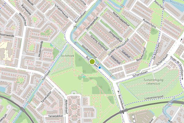 Ambulance-melding op Ruimtebaan, Zoetermeer op 30 mei, kaart-overzicht