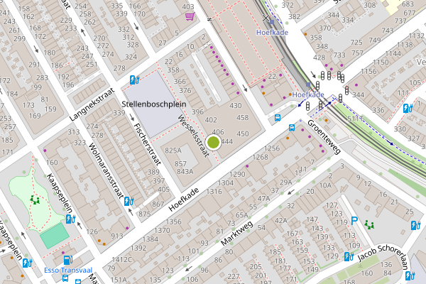 Ambulance-melding op Wesselsstraat, Den Haag op 30 mei, kaart-overzicht