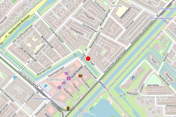 Brandweer-melding op Zwaluwsingel, Den Haag op 30 mei, kaart-overzicht
