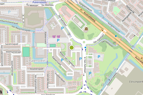 Ambulance-melding op Johan van Bourgondielaan, Zoetermeer op 30 mei, kaart-overzicht