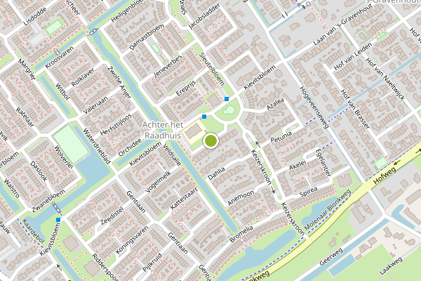 Ambulance-melding op Duizendschoon, Nootdorp op 30 mei, kaart-overzicht