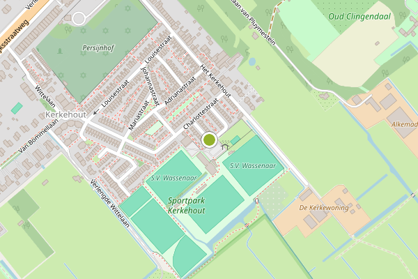 Ambulance-melding op Daniel Ruysstraat, Wassenaar op 31 mei, kaart-overzicht