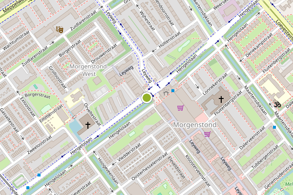 Ambulance-melding op Hengelolaan, Den Haag op 31 mei, kaart-overzicht