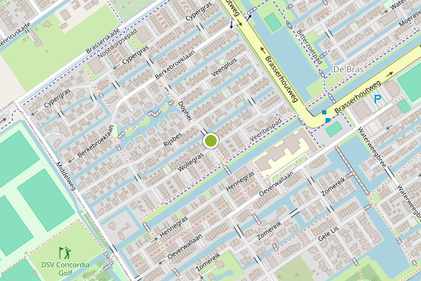 Ambulance-melding op Dophei, Den Haag op 31 mei, kaart-overzicht