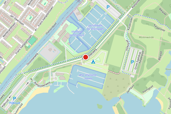 Brandweer-melding op Rietpolderweg, Leidschendam op 31 mei, kaart-overzicht