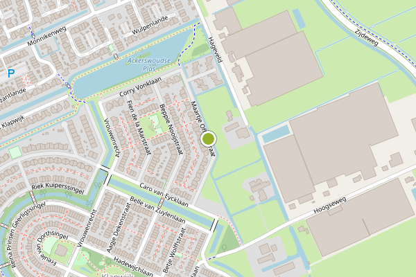 Ambulance-melding op Maartje Offersstraat, Pijnacker op 31 mei, kaart-overzicht