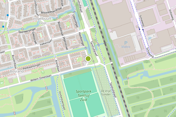 Ambulance-melding op Pelikaansingel, Delft op 31 mei, kaart-overzicht