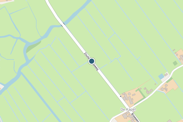 Politie-melding op Zouteveenseweg, Schipluiden op 31 mei, kaart-overzicht