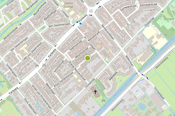 Ambulance-melding op Prins Hendrikstraat, Voorburg op 31 mei, kaart-overzicht
