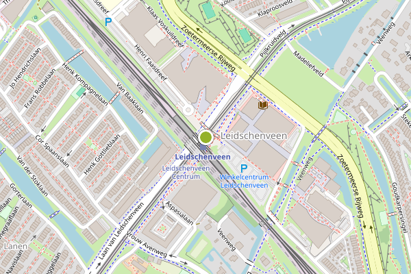 Ambulance-melding op Laan van Leidschenveen, Den Haag op 1 juni, kaart-overzicht