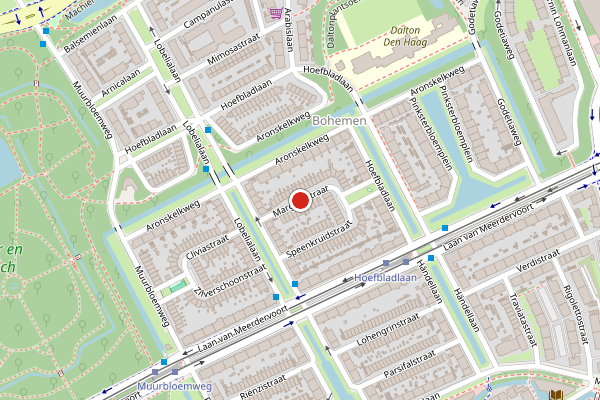 Brandweer-melding op Margrietstraat, Den Haag op 2 juni, kaart-overzicht