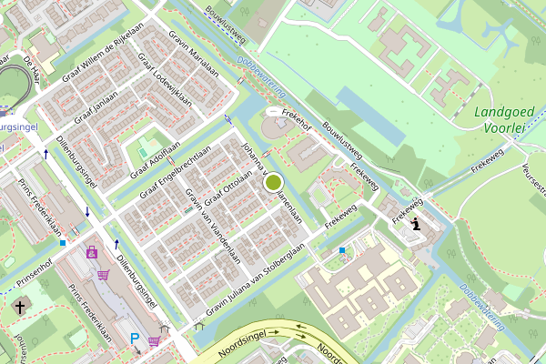 Ambulance-melding op Johanna van Polanenlaan, Leidschendam op 2 juni, kaart-overzicht