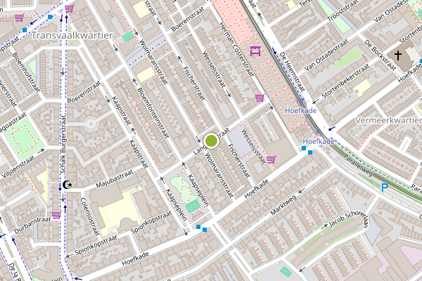 Ambulance-melding op Langnekstraat, Den Haag op 2 juni, kaart-overzicht