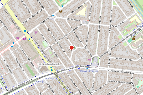 Brandweer-melding op 2e Joan Maetsuyckerstraat, Den Haag op 2 juni, kaart-overzicht