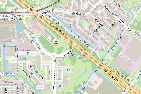 Ambulance-melding op Van Aalstlaan, Zoetermeer op 3 juni, kaart-overzicht