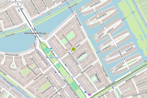 Ambulance-melding op Wenenweg, Den Haag op 3 juni, kaart-overzicht